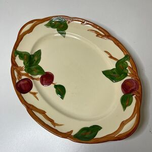 Vintage Franciscan Apple Oval Serving Platters DinnerMade in California 4034